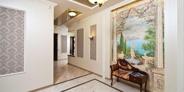 Фреска на стену в коридоре на заказ в СПб