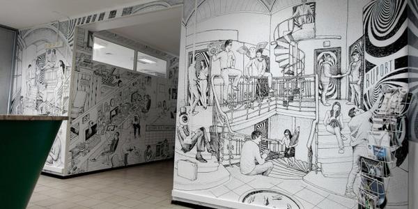Коммерческая роспись стен в СПб